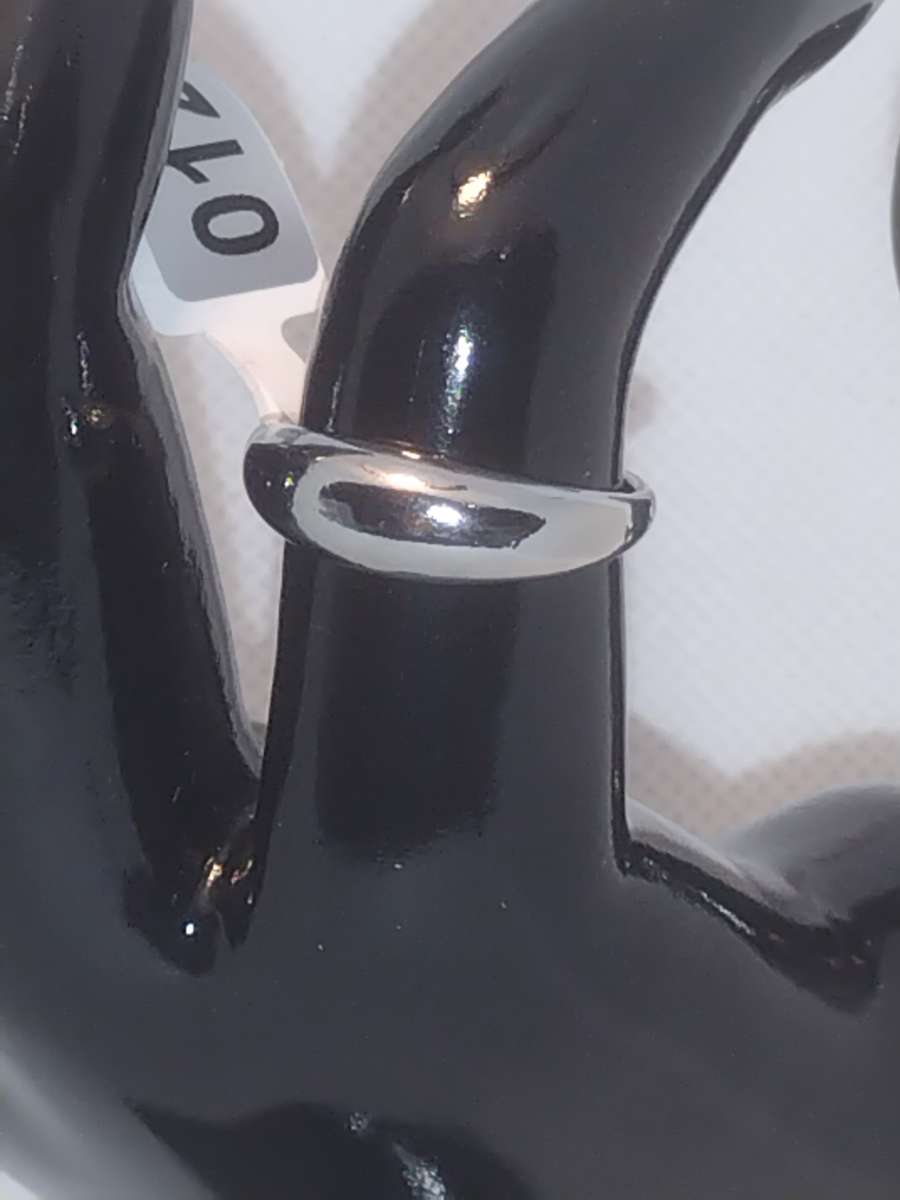 Dome Style Retro Geometric Ring