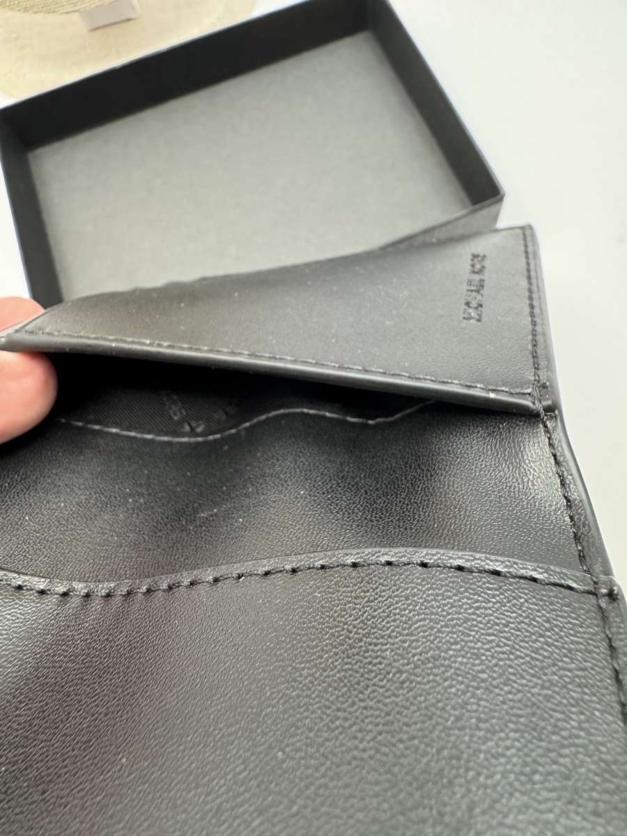 1043HPSA Michael Kors Mens Jet Set Folding Card Case  Wallet