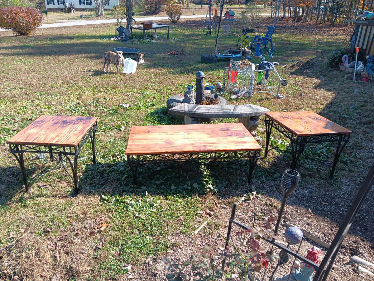 Handmade tables