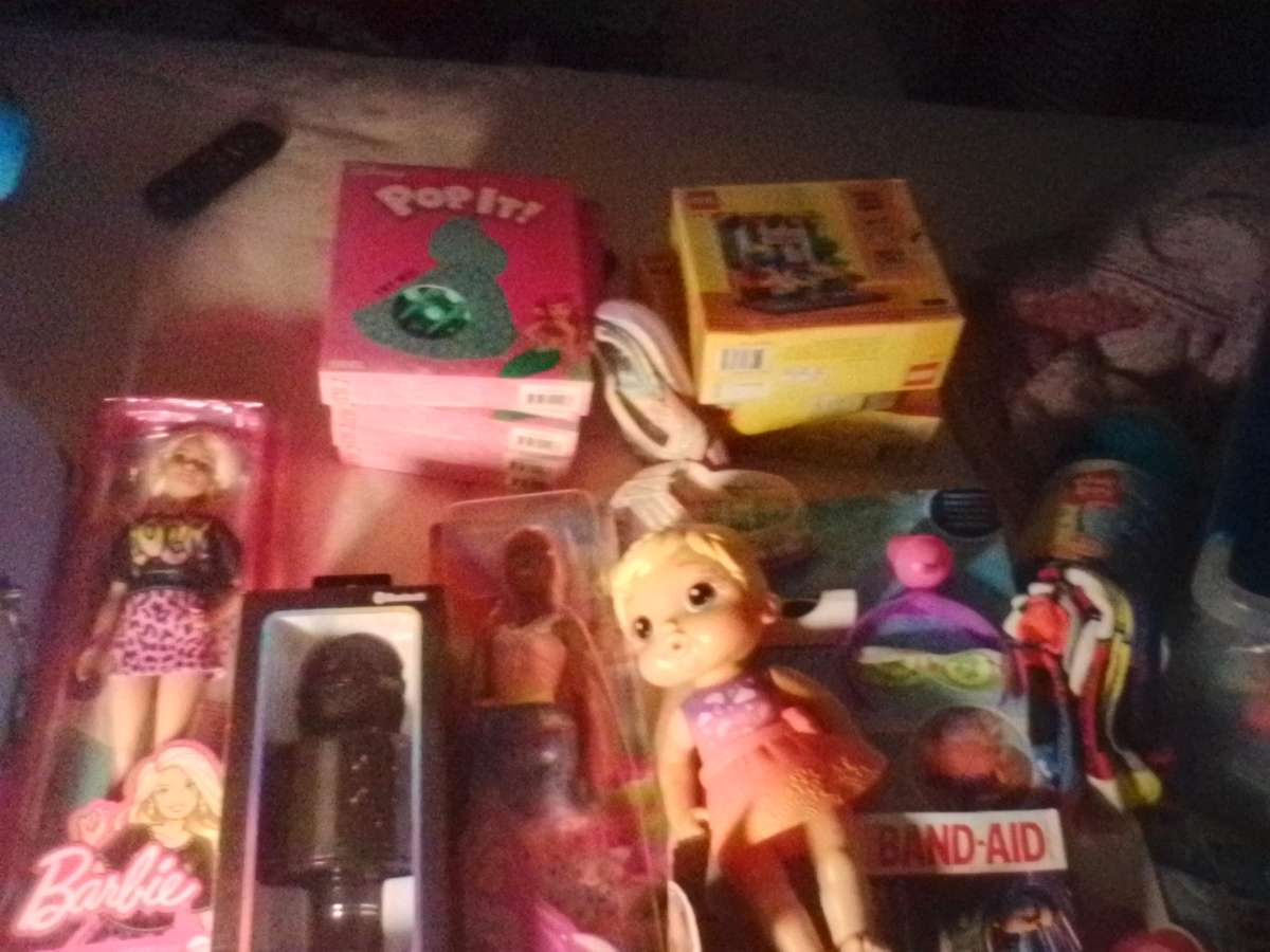 new toys shoes lipstick bag clothes microphone Bluetooth