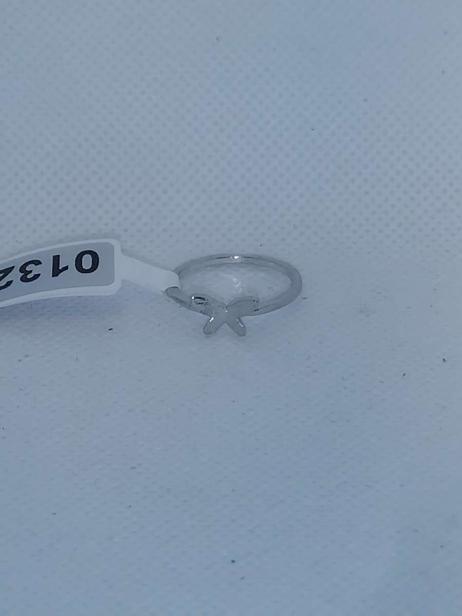 Butterfly Retro Geometric Ring