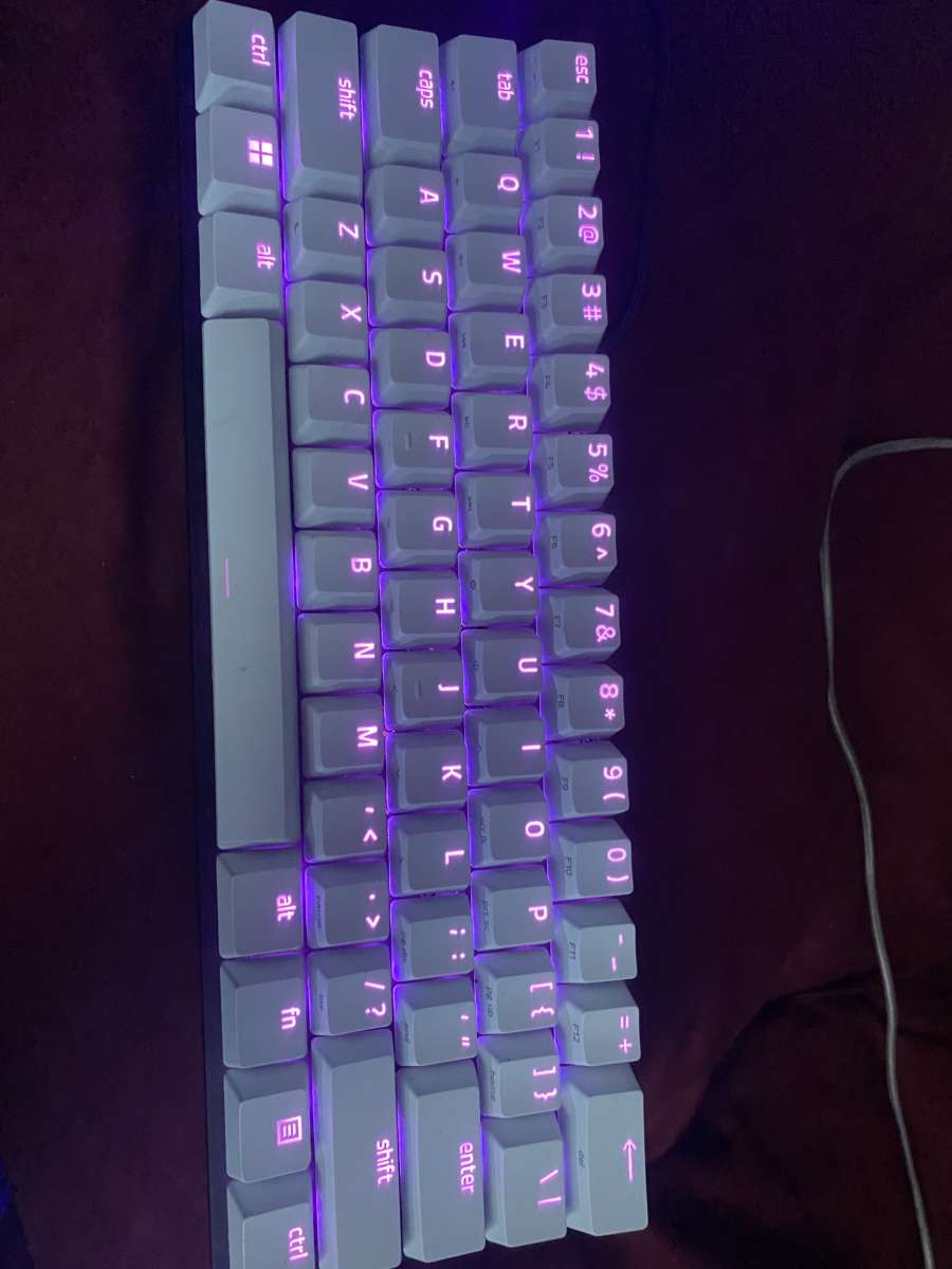 Razor Huntmans limited edition keyboard