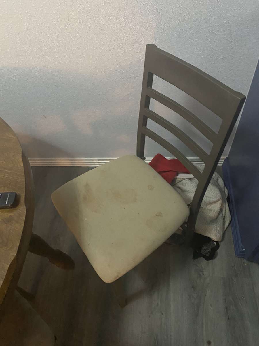 Dining room table with chairs