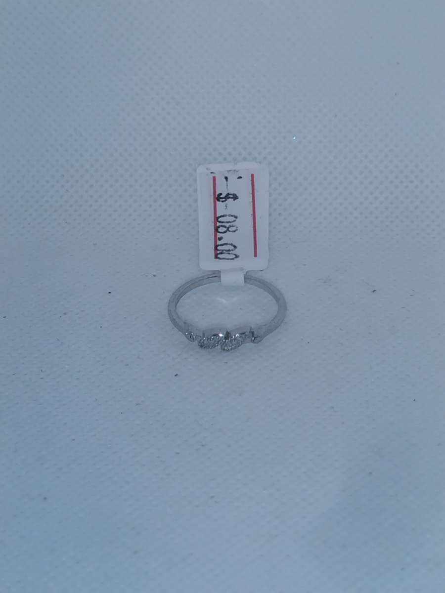 Leaf Design Silver Ring GA