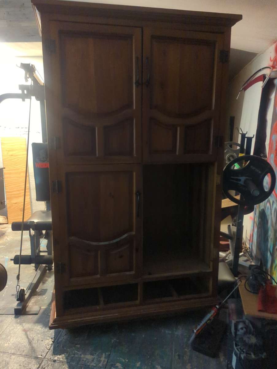 early 1900 closet cabinet