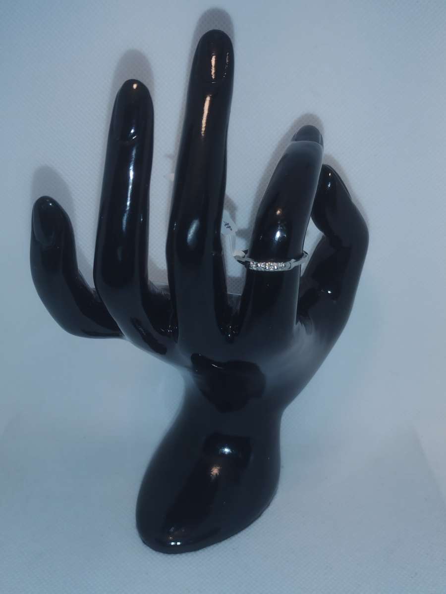 Knuckles Style Silver Ring GA