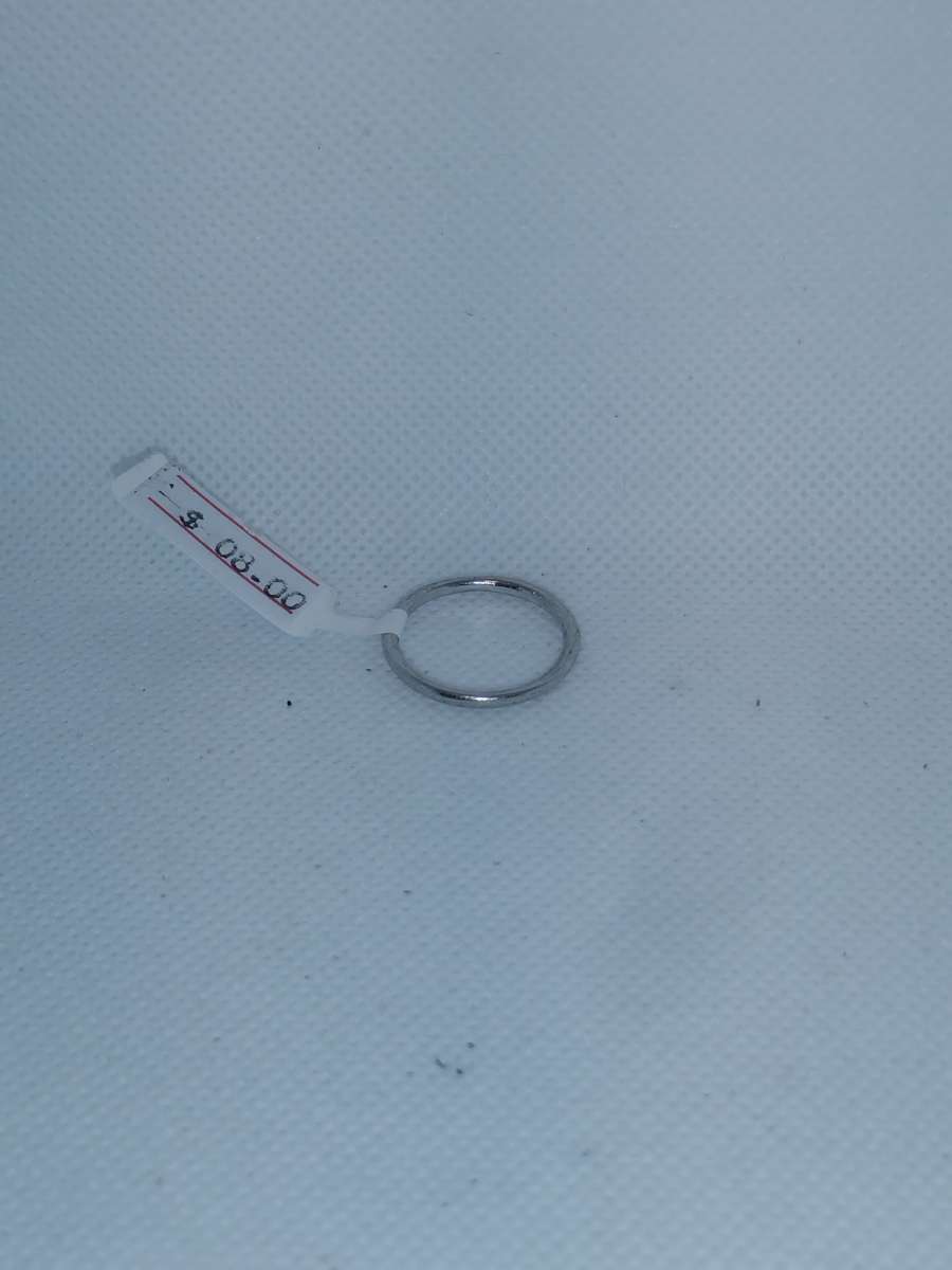 Simple Silver Band Ring GA