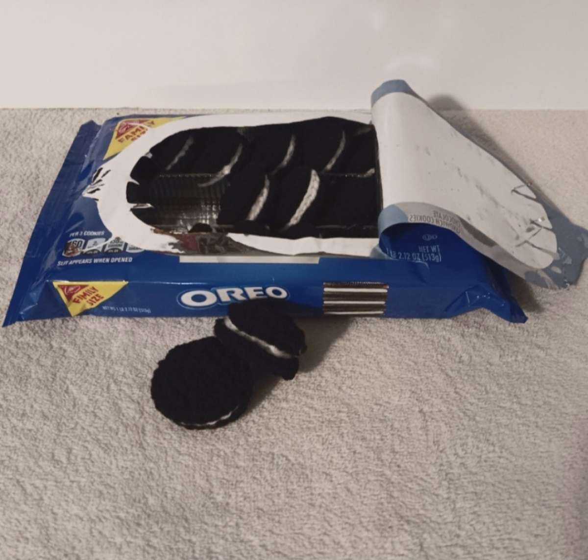 Handmade Crochet Oreo Cookies