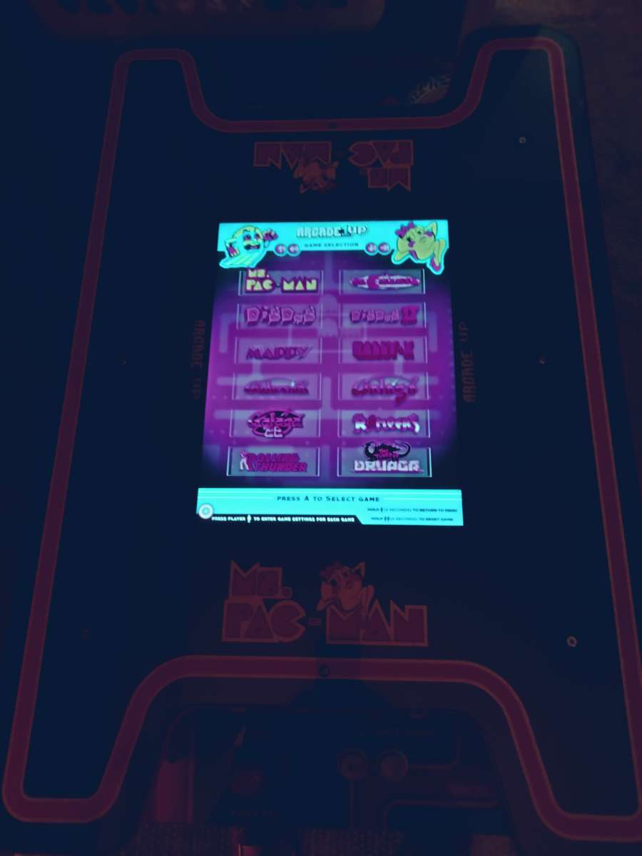 Ms PacMan games with other games included