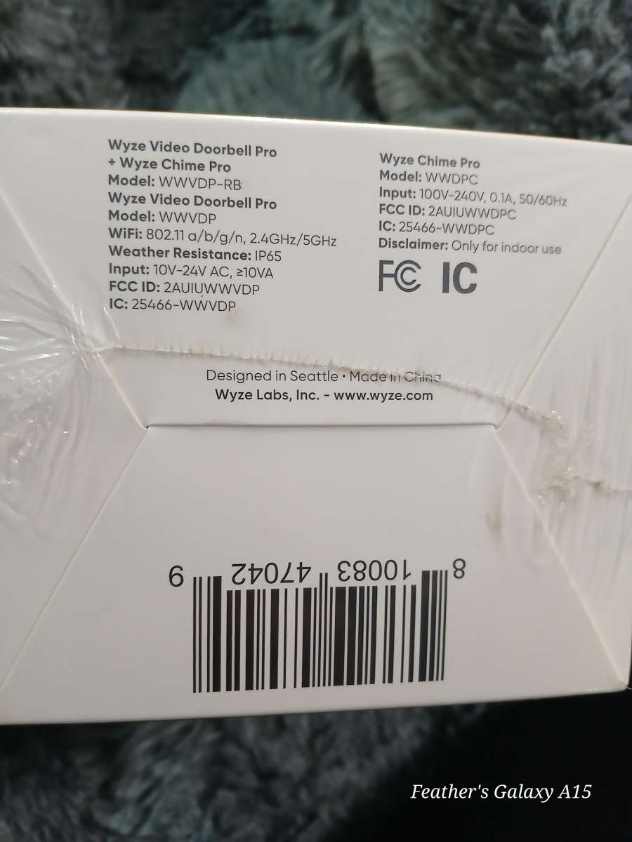 Wyze Video Doorbell Pro Wireless