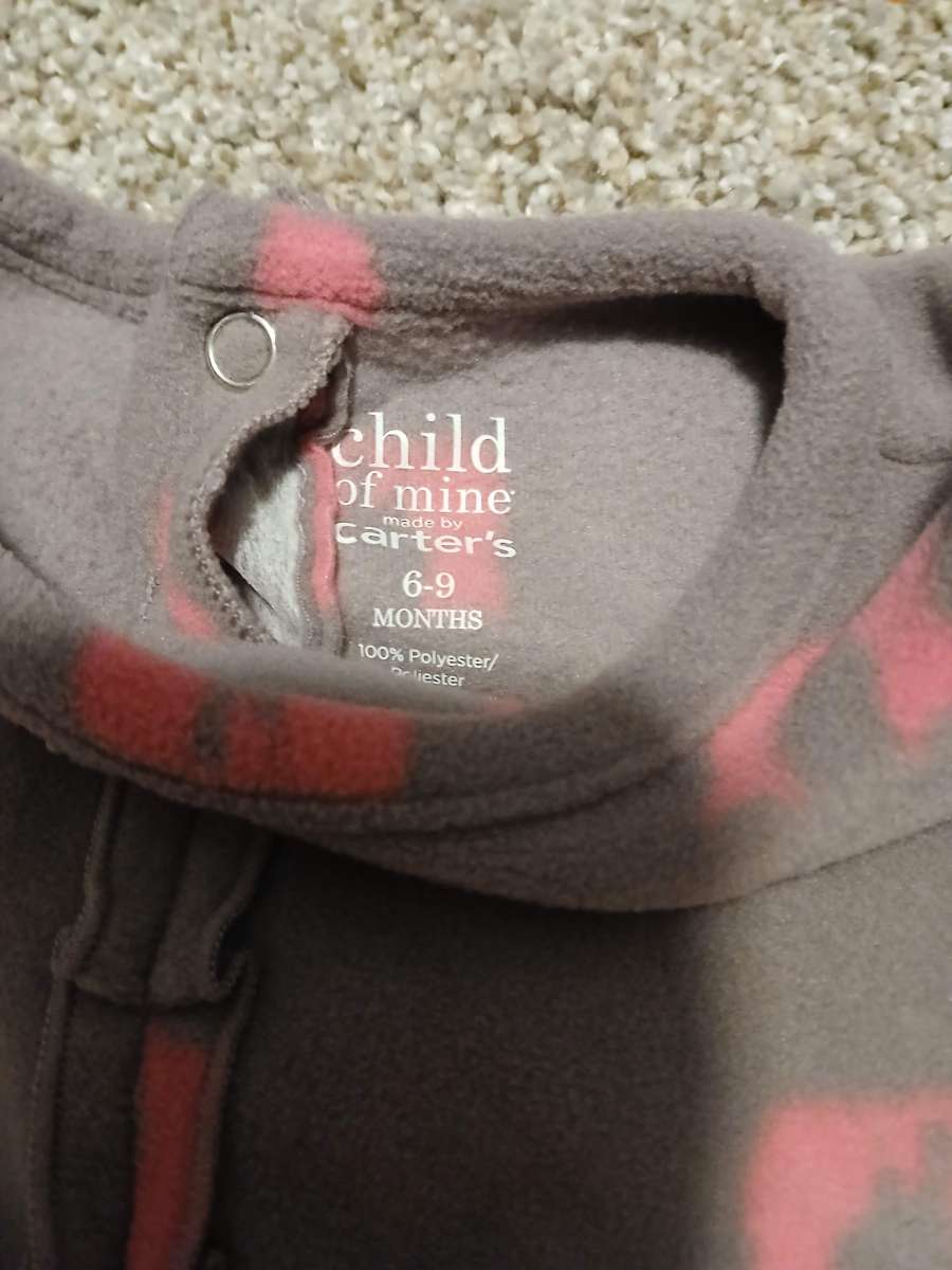 CHILD OF MINE CARTERS BABY GIRL PINK KITTY CAT TOP