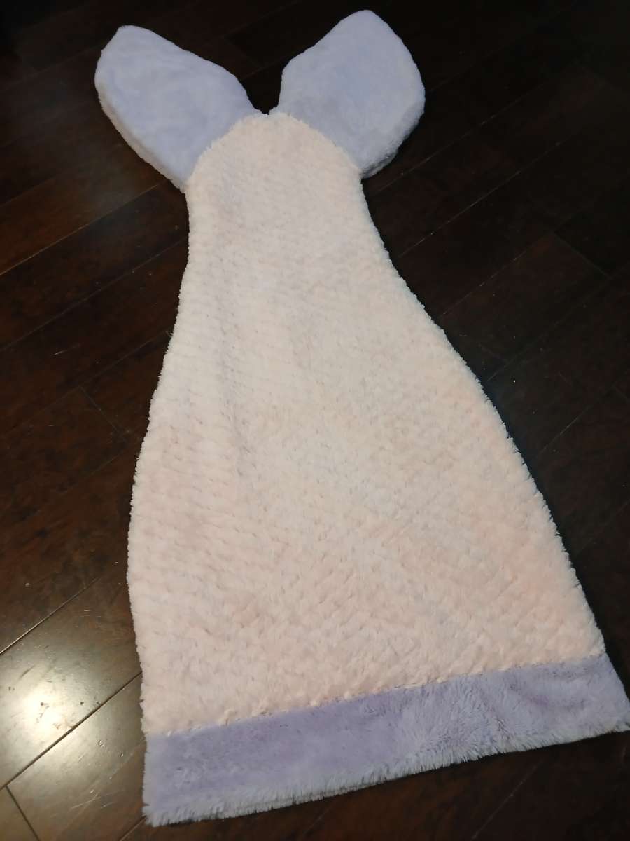 Authentic Kids murmaid pink and purple blanket tail