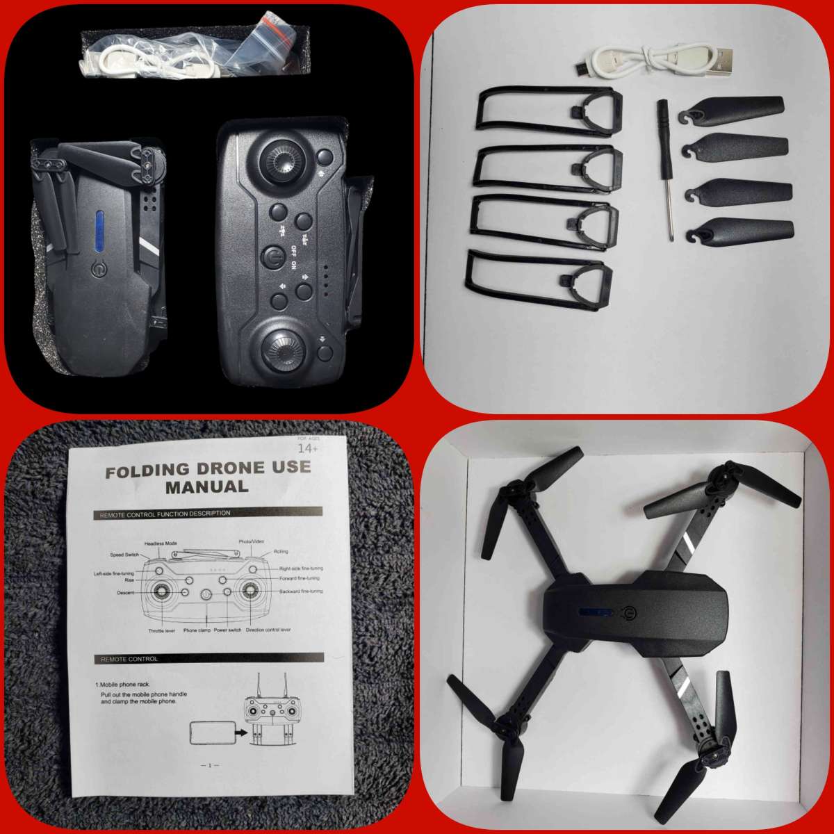 Drone 4K Camera Video I WIFI And Remote Control I RRR Drones