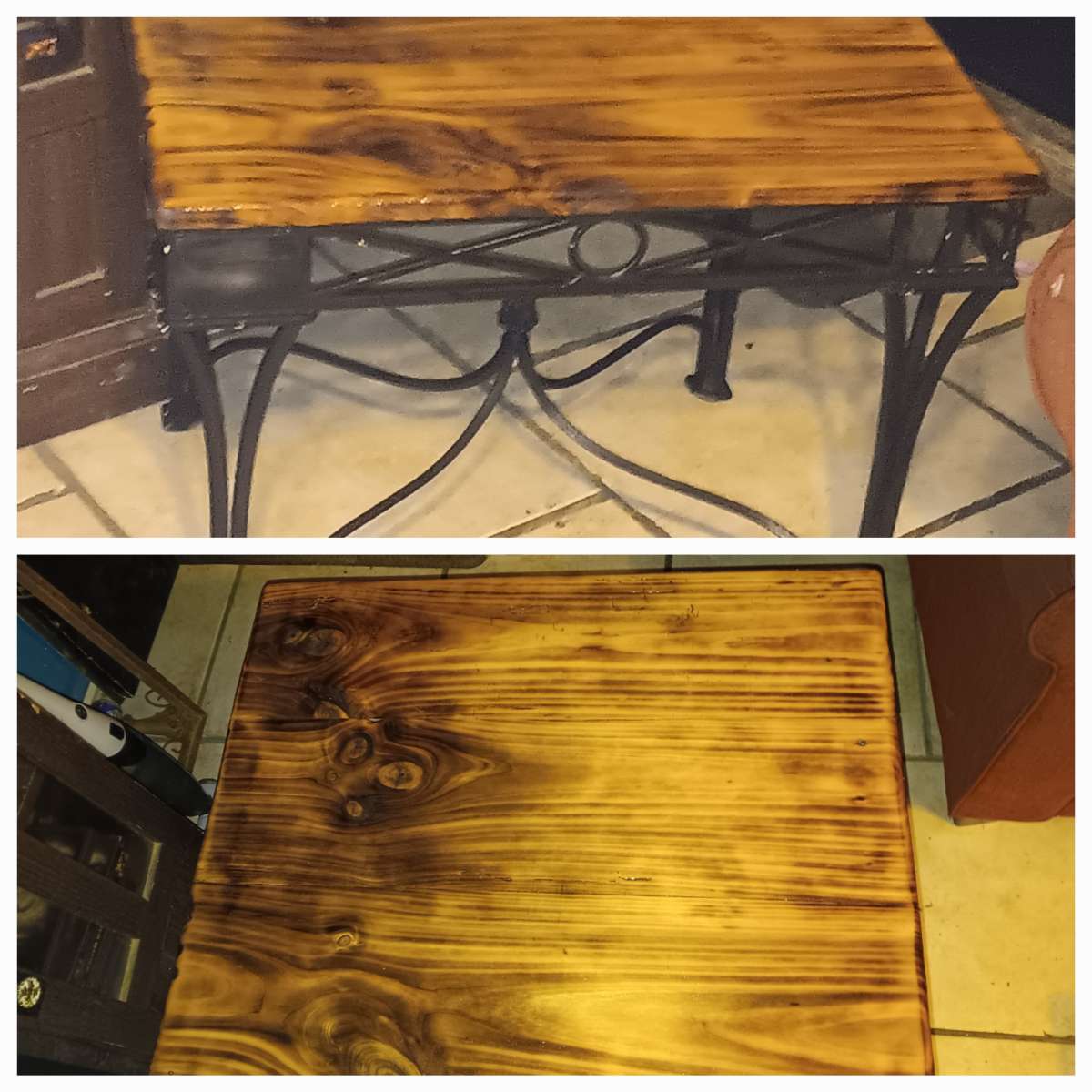 handmade coffee table