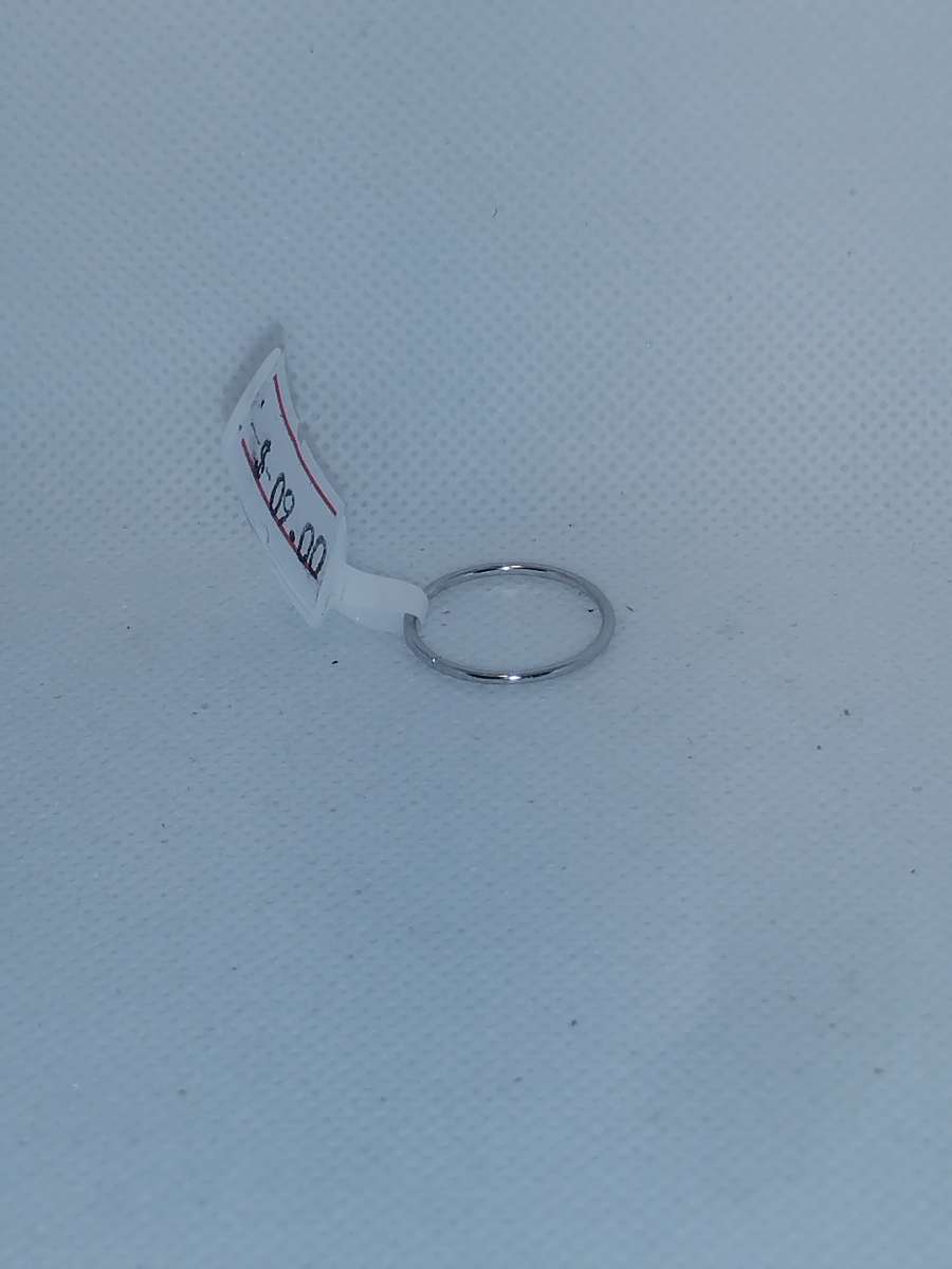 Simple Band Retro Geometric Ring