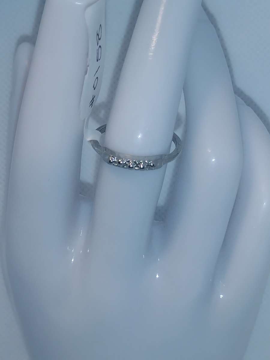 Knuckles Style Silver Ring GA