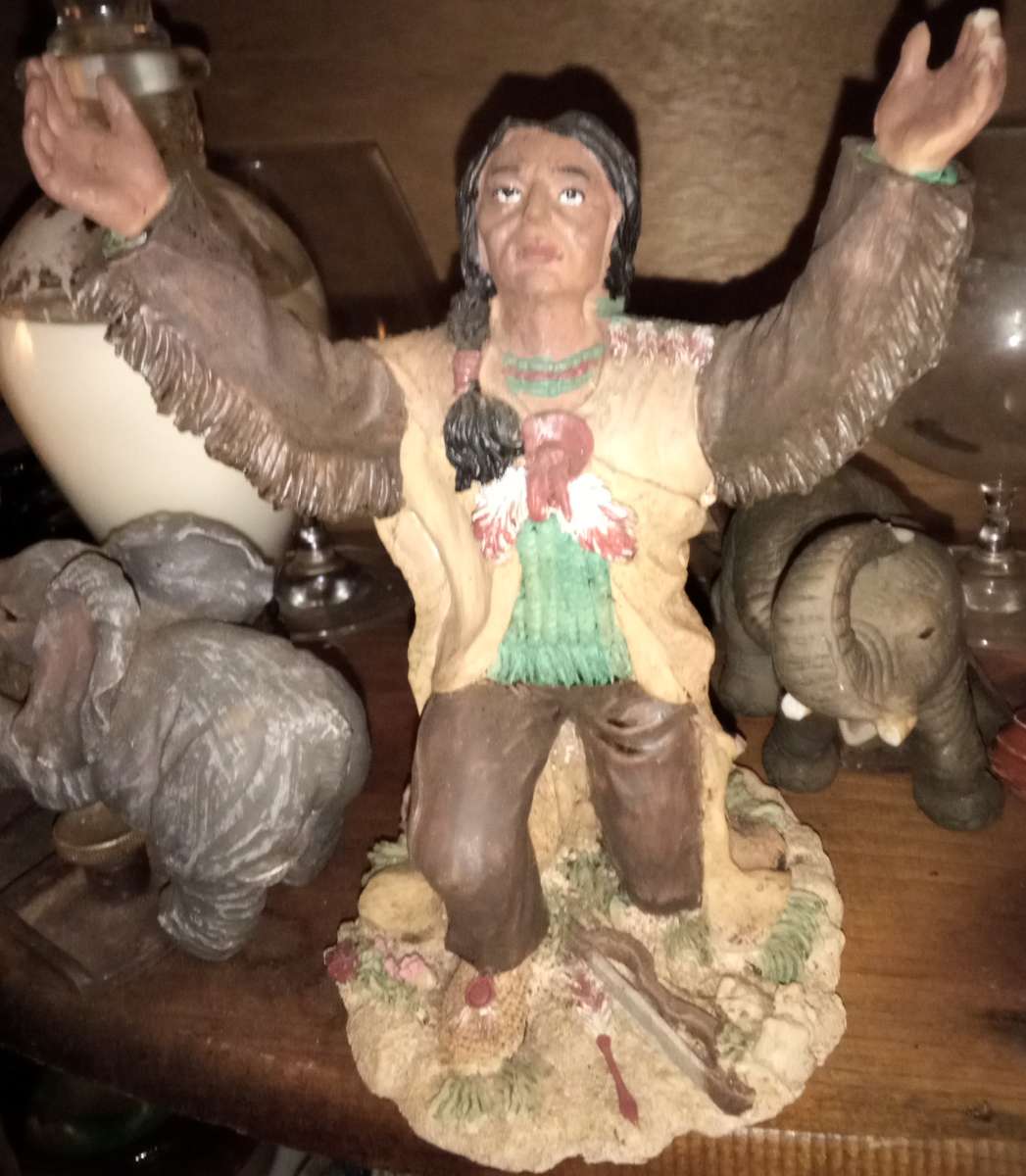 ceramic Indian figurine
