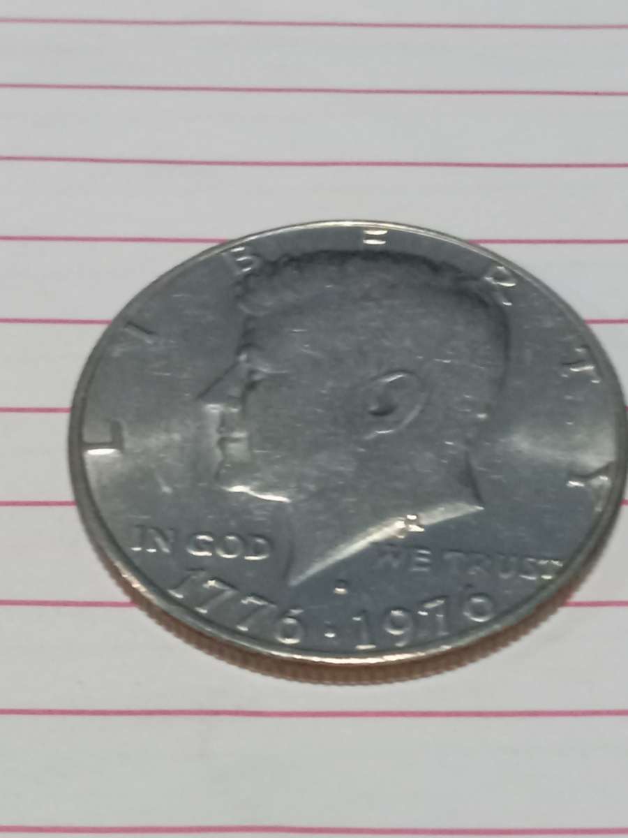 Half dollar coin