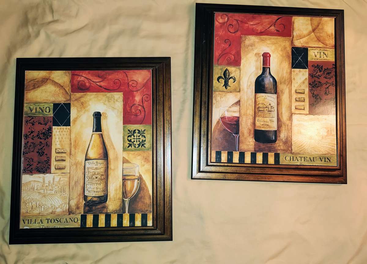 2 CHATEAU TUSCAN Prints