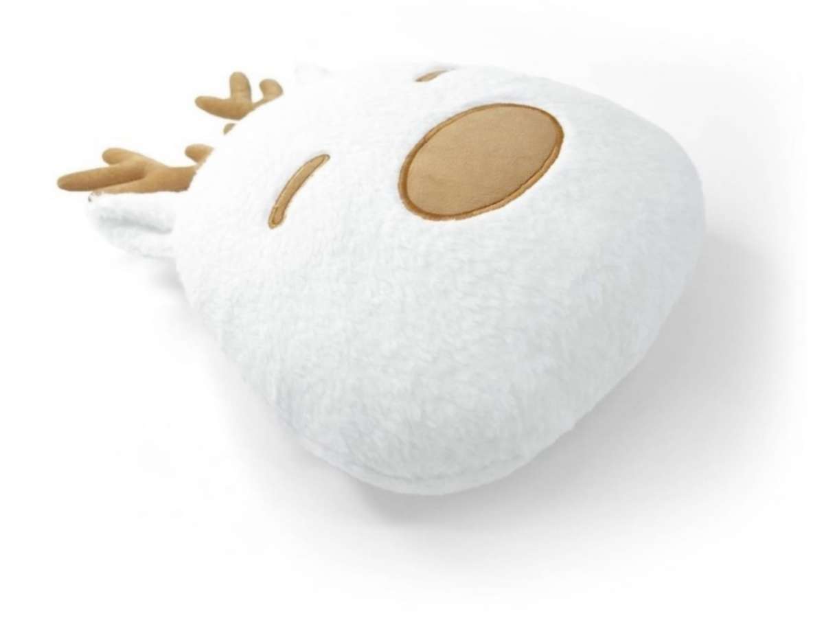 Target bullseyes playground christmas reindeer pillow 14H