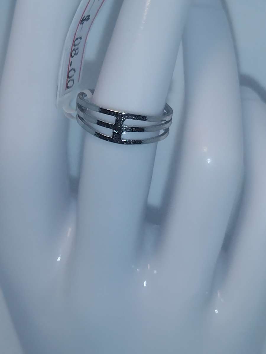 3 Band Silver Ring GA