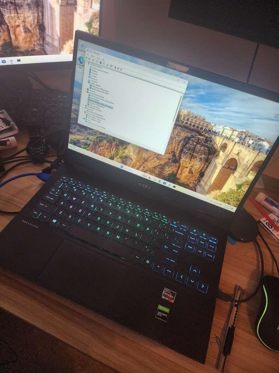 HP OMEN 15EN0013DX NVIDIA 1660TI 32GB RAM 500GB SSD GOOD CON