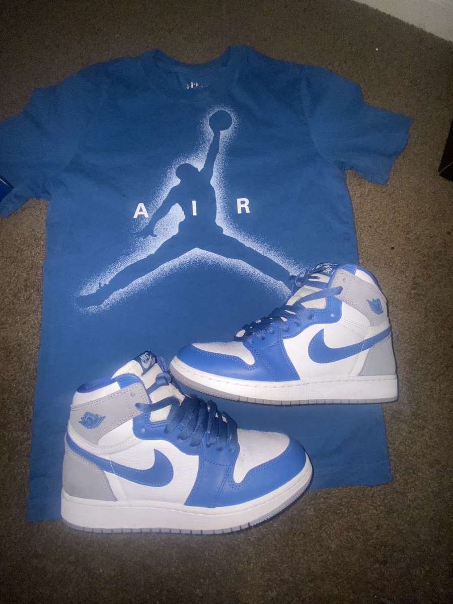 True Blue Air Jordan 1
