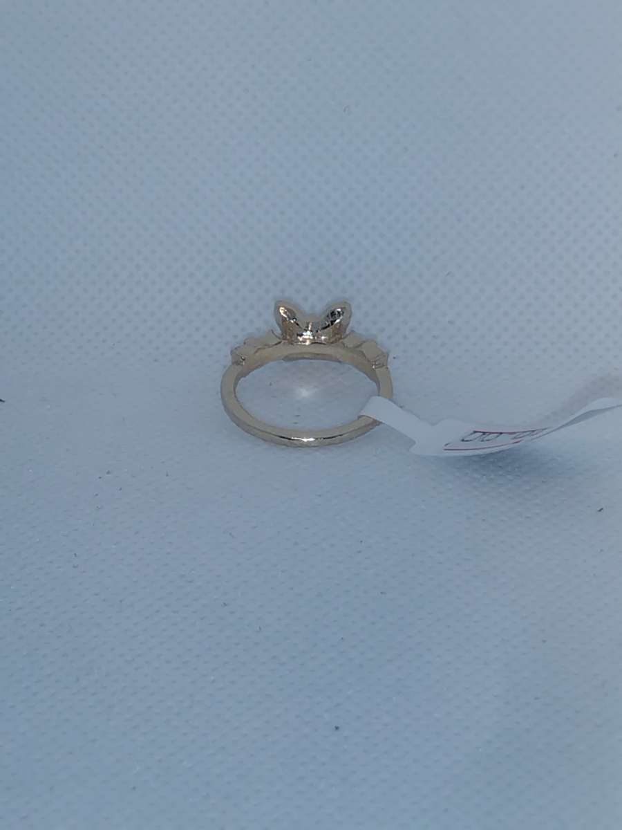 White Butterfly ring