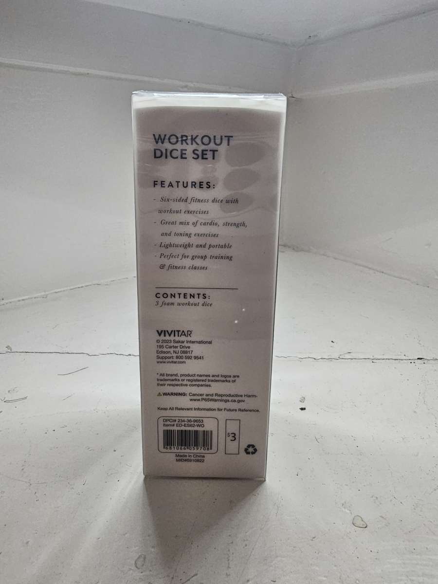 workout dice set