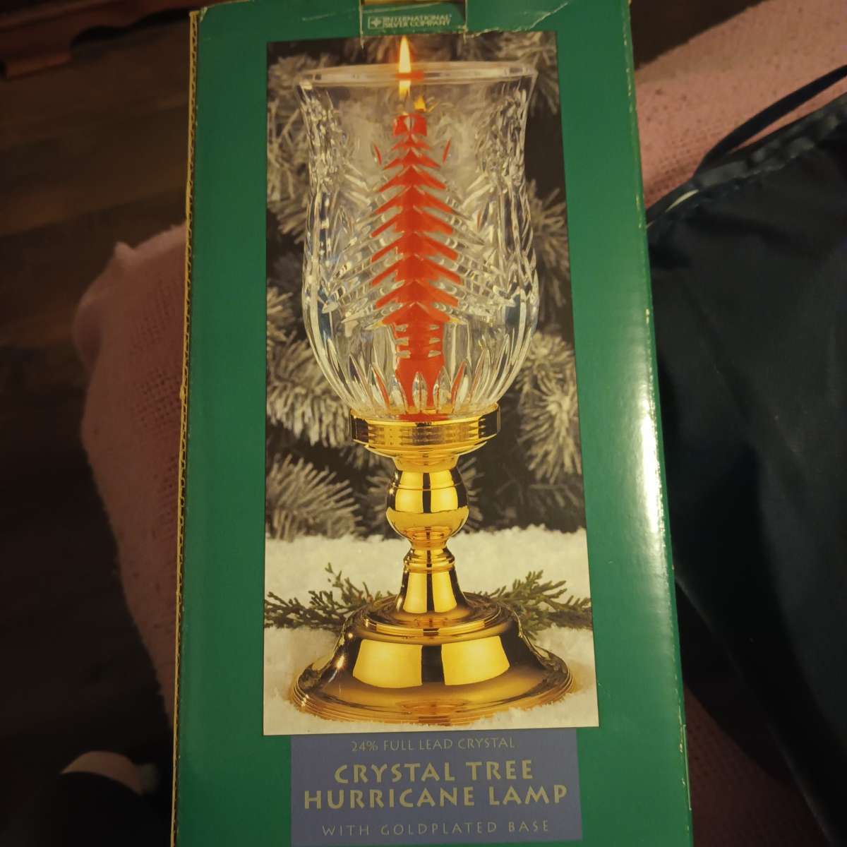 hurricane Christmas tree candle