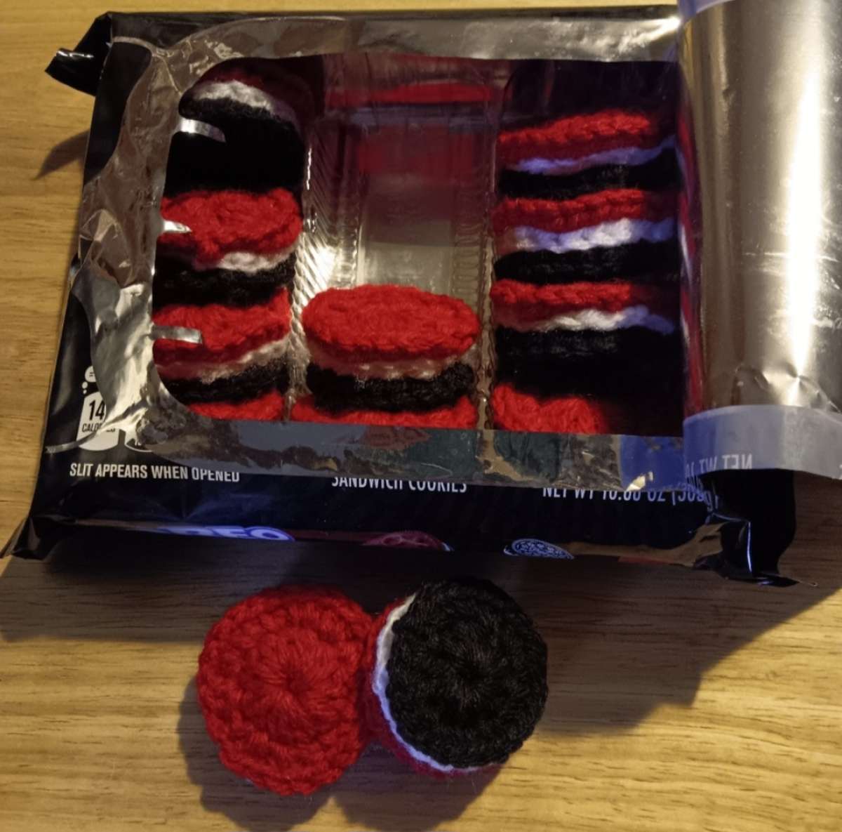 Handmade Crochet CocaCola Oreos