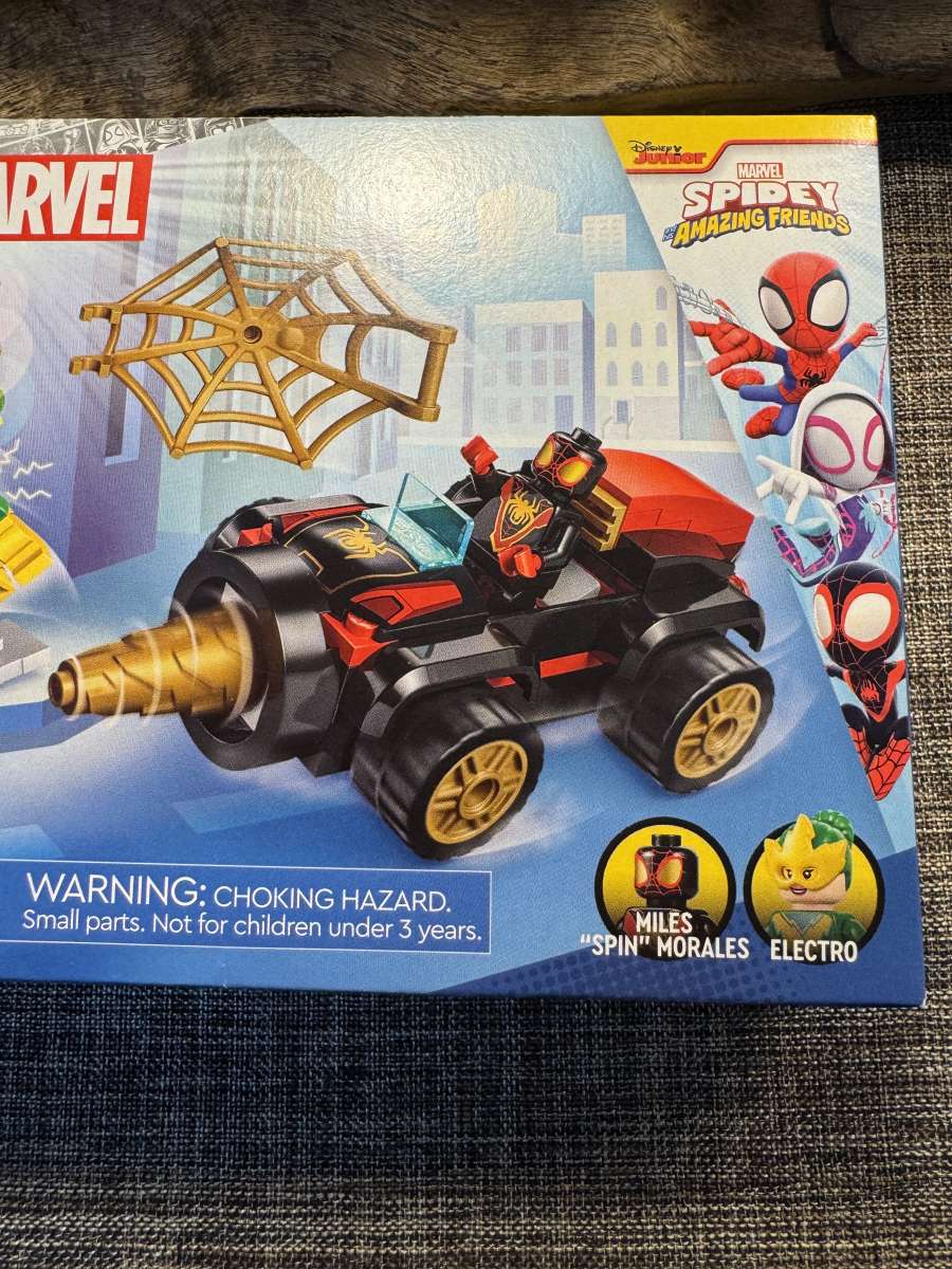 2004PTTT LEGO Marvel Drill Spinner Vehicle 10792 New Sealed