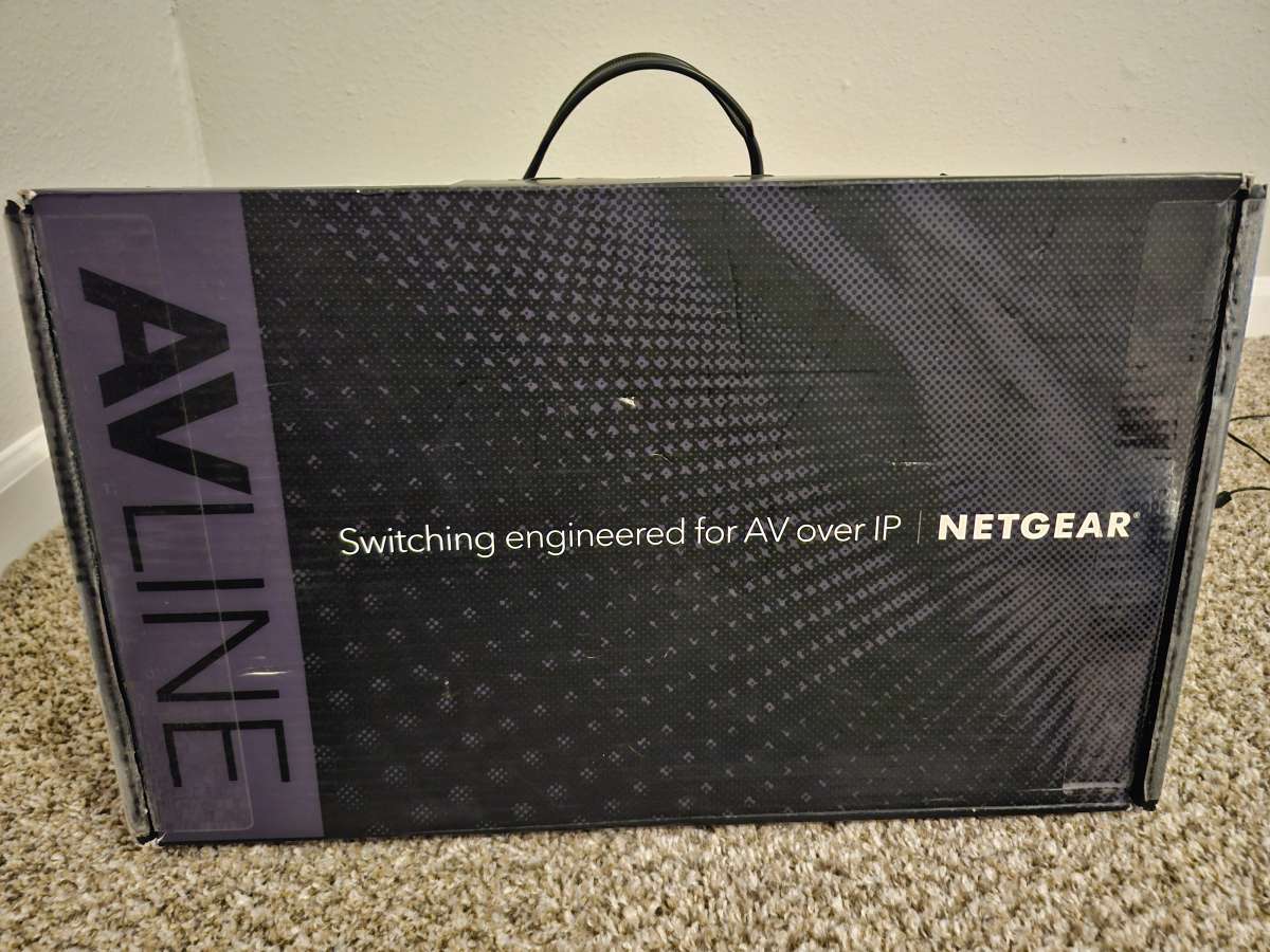 Brand New Netgear AV Line Switch