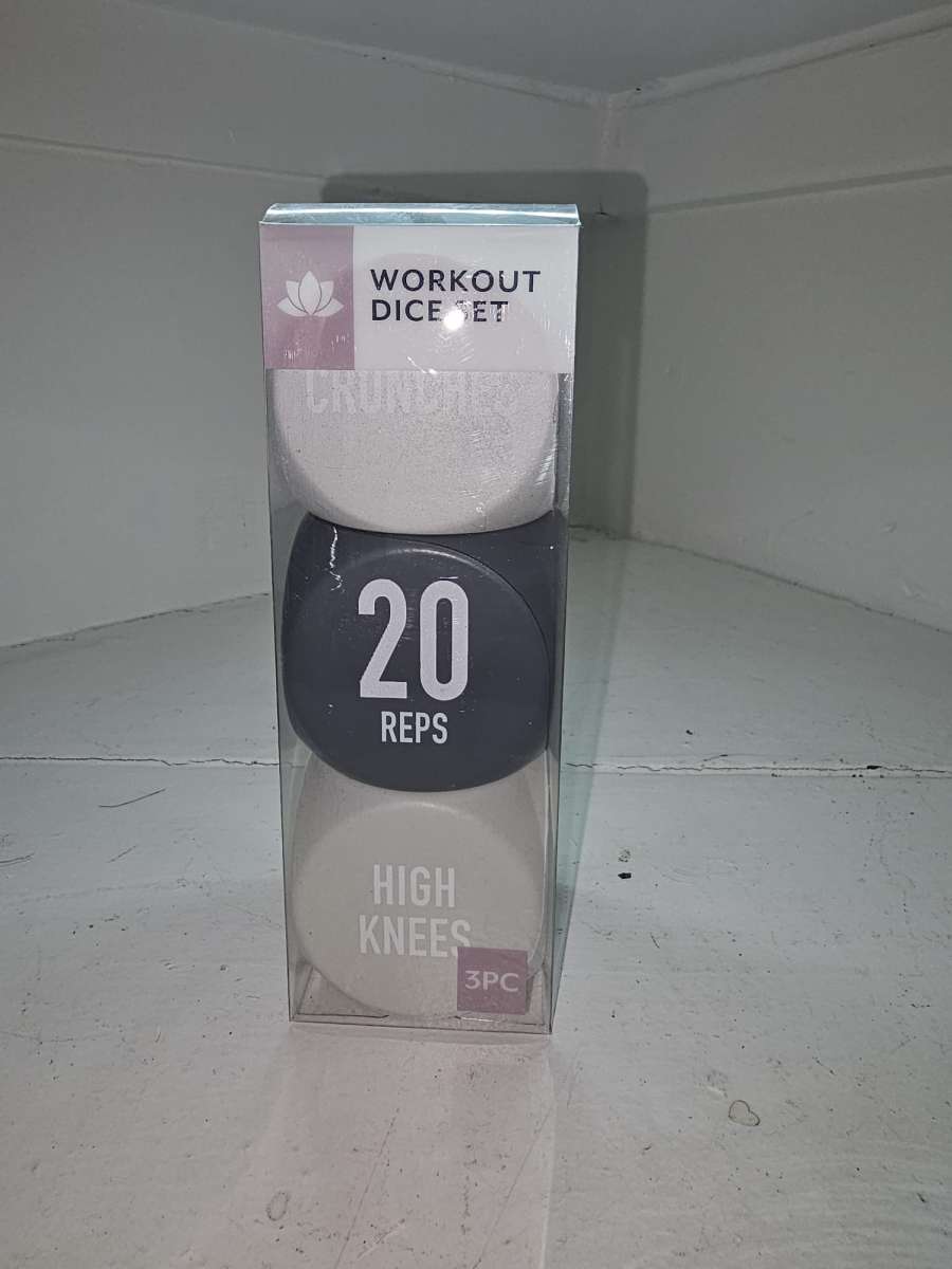 workout dice set
