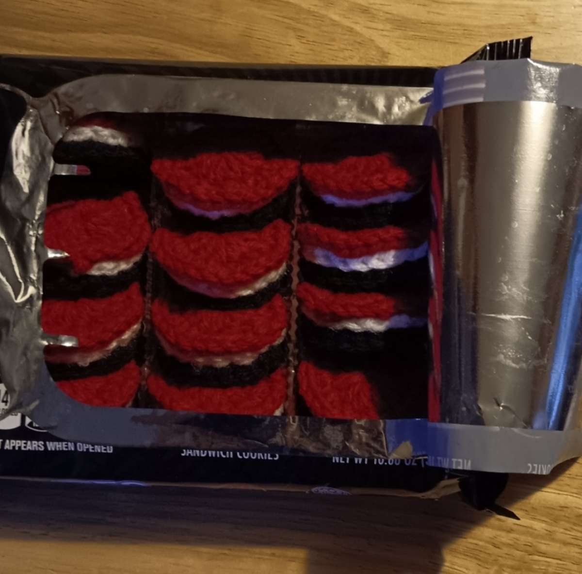 Handmade Crochet CocaCola Oreos