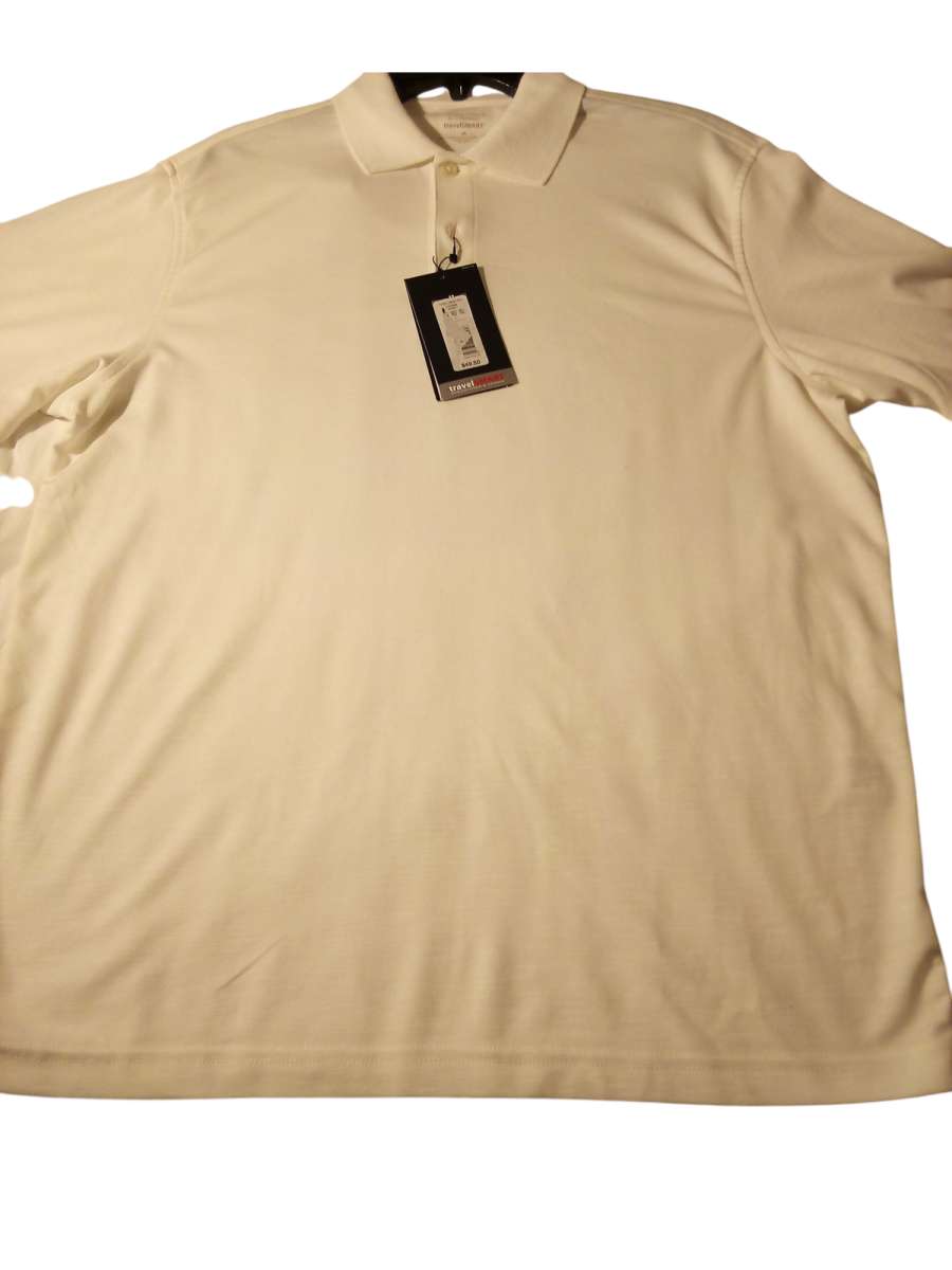 NWT Roundtree  Yorke TravelSmart Short Sleeve Polo Style 52