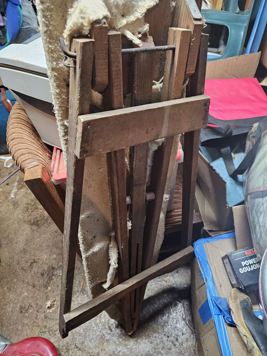 1930s wool ironing board