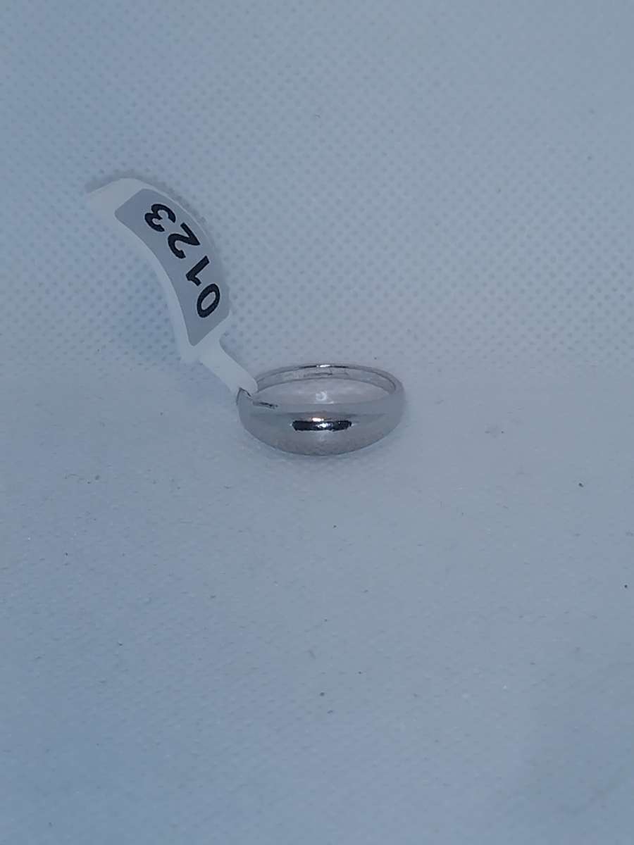 Dome Style Retro Geometric Ring