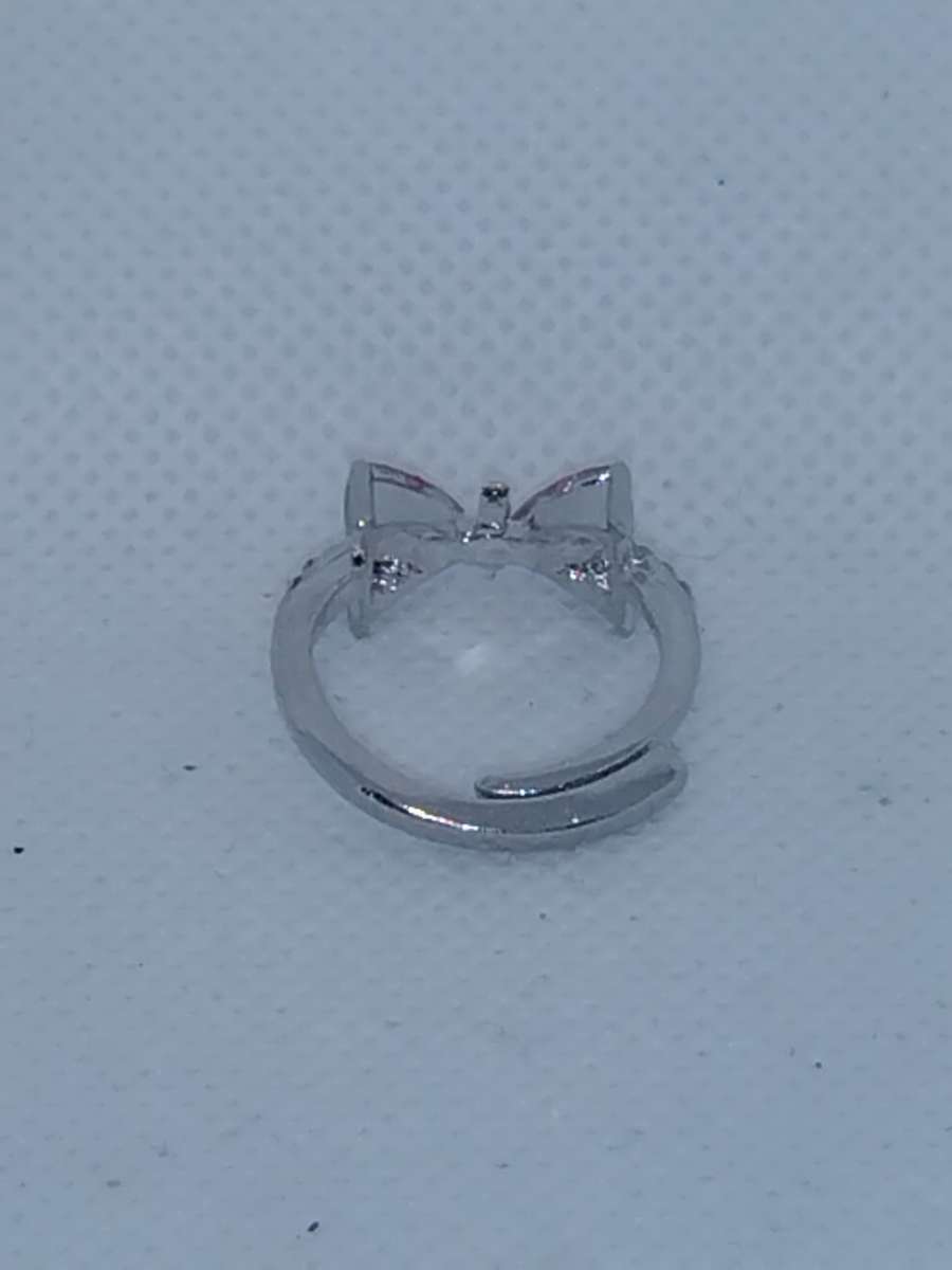 Pink Bow Ring