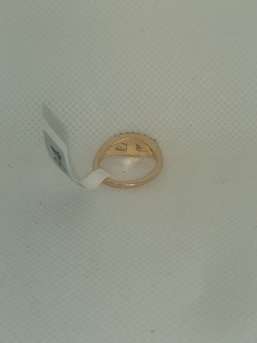 Onyx Eye Chic Rhinestone Ring