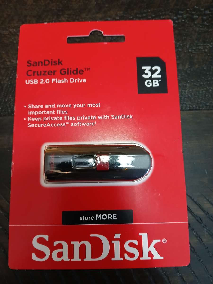 SanDisk USB 2 flash drive 32GB