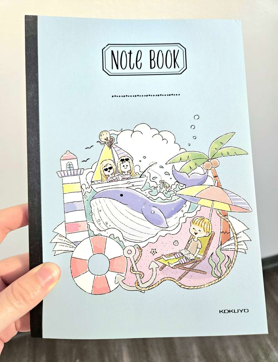 Item KOKUYO Small Lined Illustrated Notebook