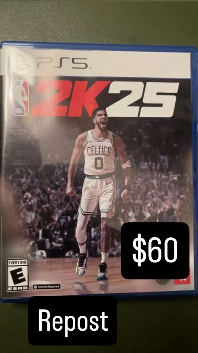 PS5 AND 2K25 FOR SALE