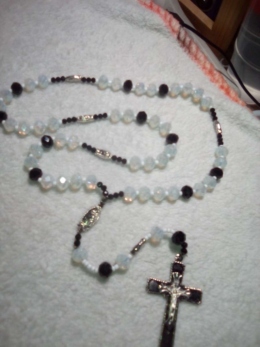 Rosaries made with natural healing stones
