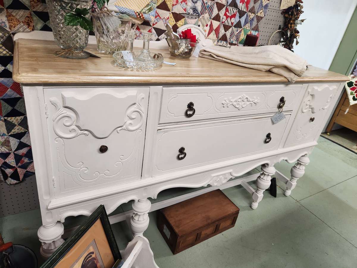 66 Buffet Server or Sideboard in White