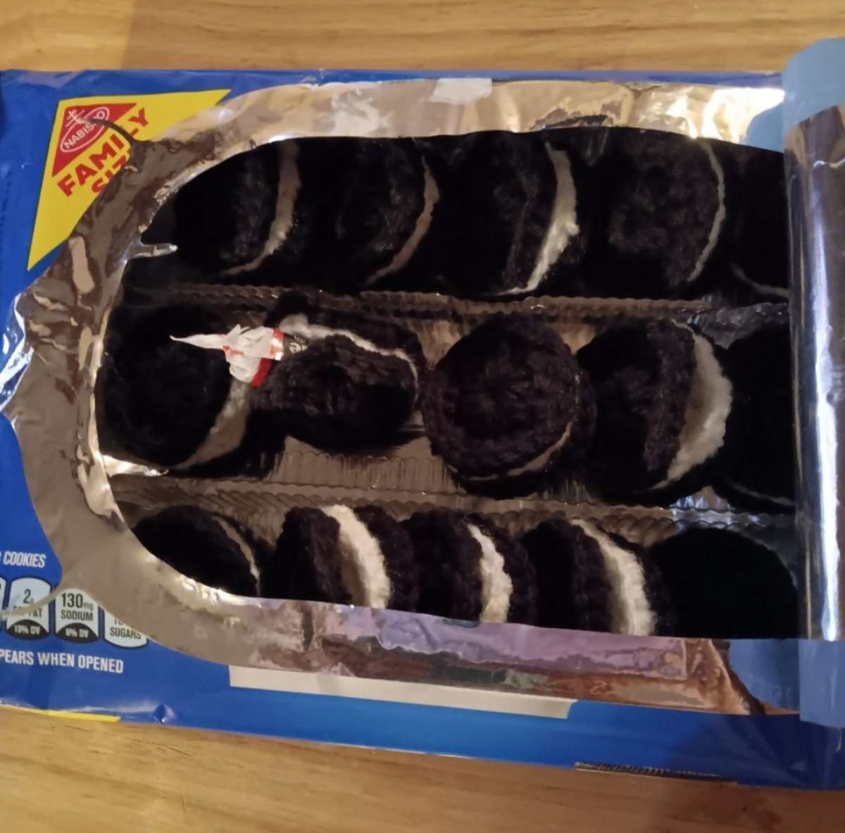 Crochet Oreo Cookies
