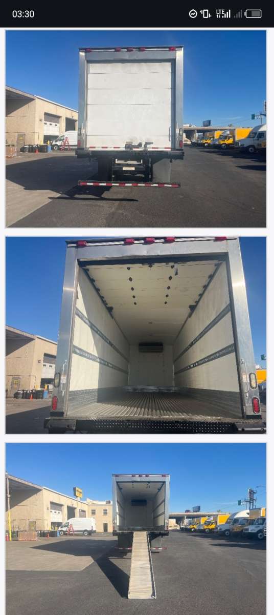 2017 Hino 338 Refrigerated Truck