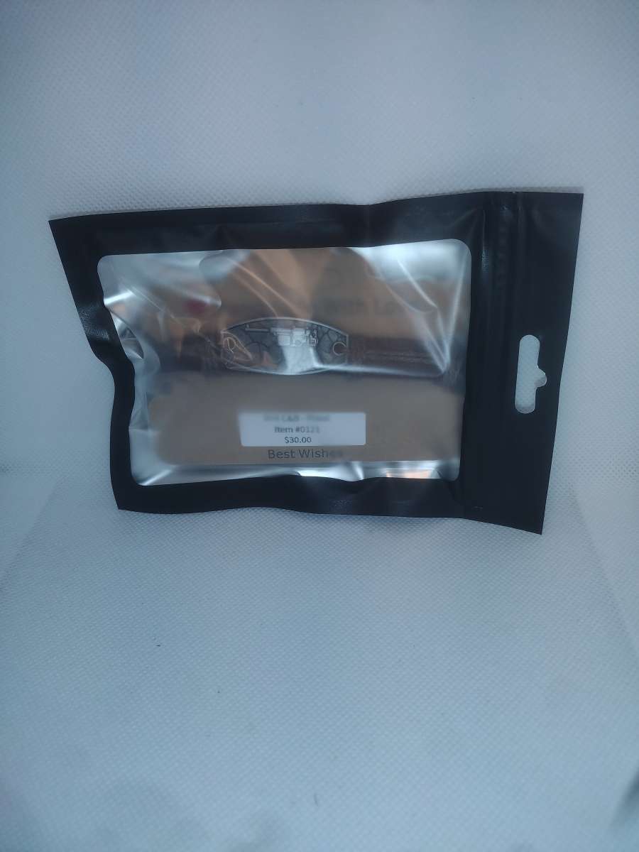 Brown Pistol Leather Bracelet VCB