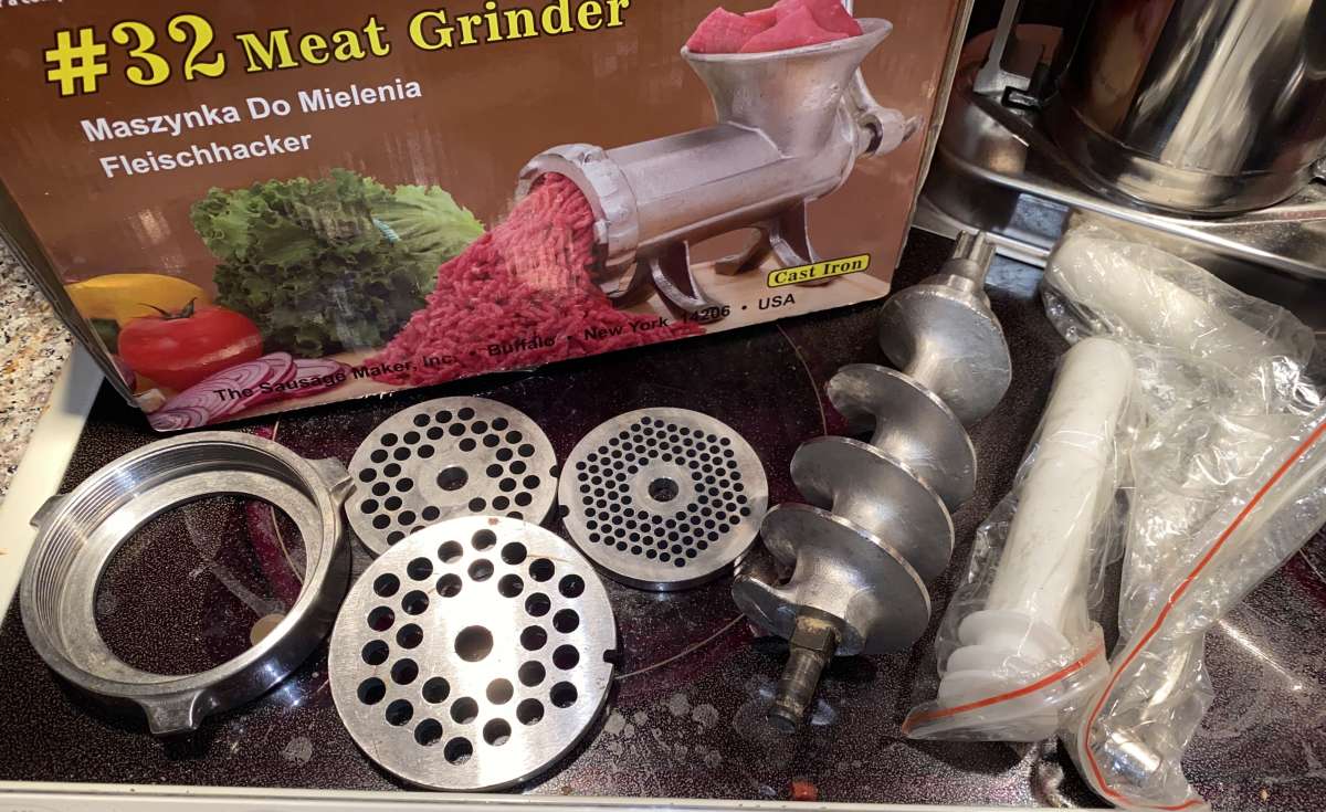 Commercial Grade Multi Piece Meat Grinder Bundle