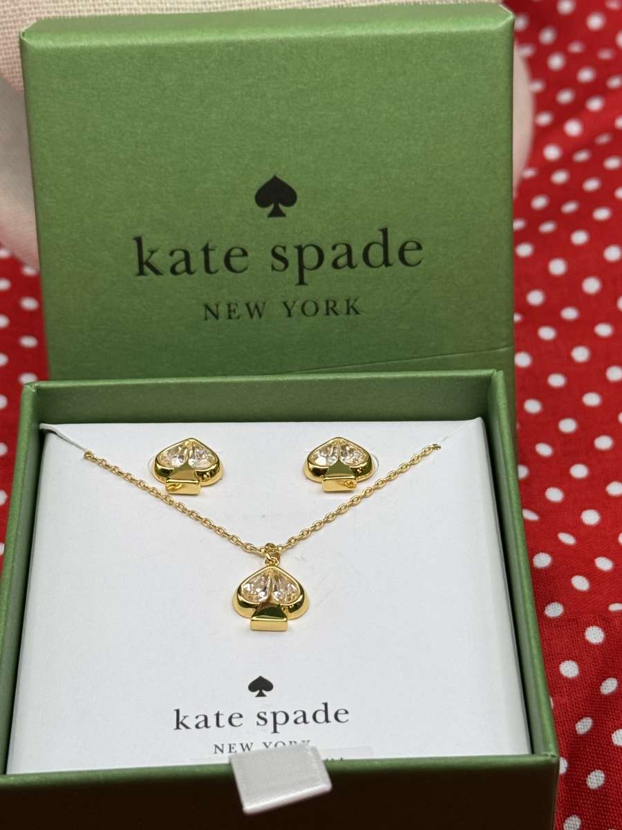 2035AOHP Kate Spade Everyday Spade Cubic Zirconia Stud   Pen